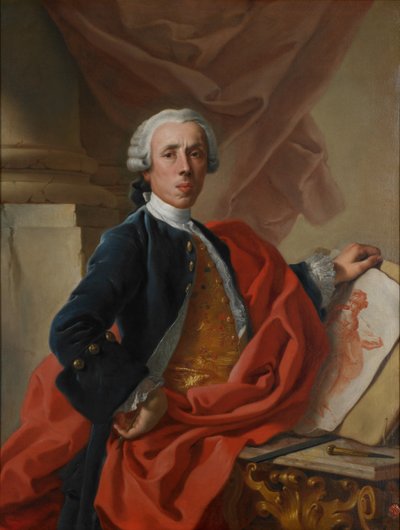 Autoportrait, vers 1740 - Francesco de Mura